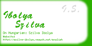 ibolya szilva business card